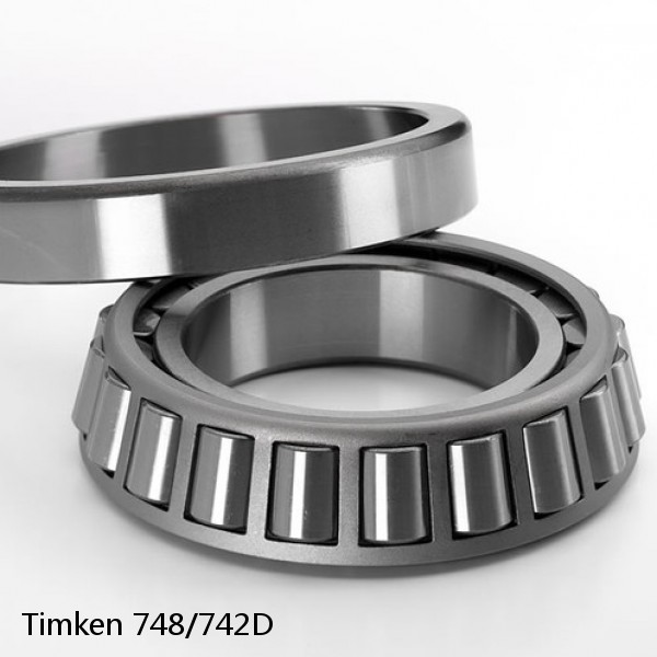 748/742D Timken Tapered Roller Bearing #1 small image