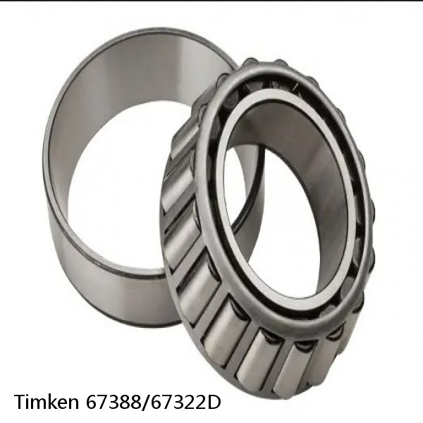 67388/67322D Timken Tapered Roller Bearing #1 image